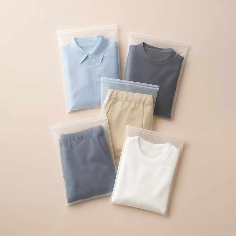Frosted Ziplock Bags